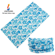 Lingshang costume bandana flor headband esportes bandana